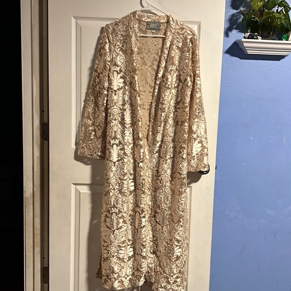 Silverado Ashley Lace Cream Duster | size S - Picture 9 of 9